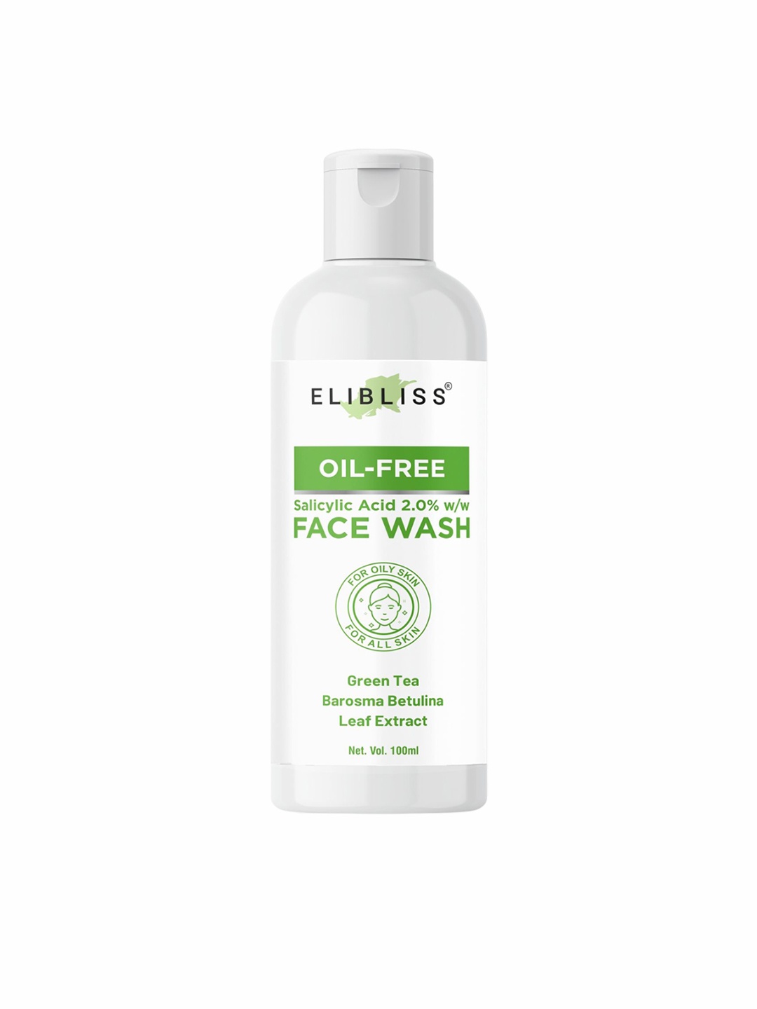 

ELIBLISS Oil Free Face Wash With Salicylic Acid - 100ml, Brown