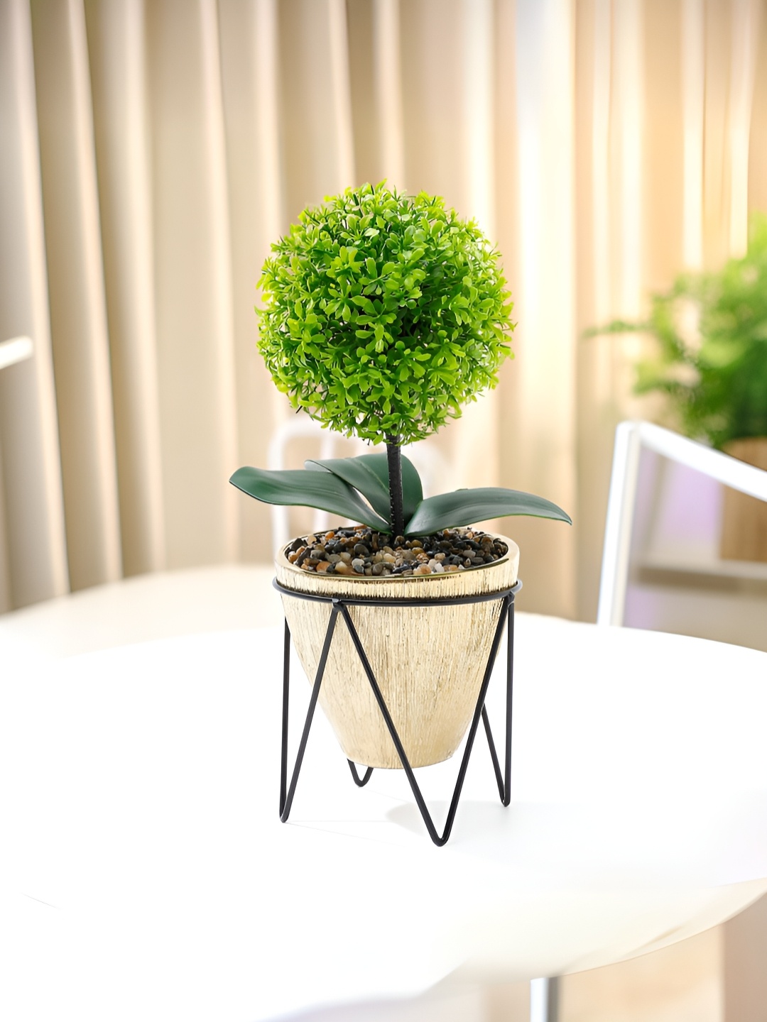 

UMAI Green & Beige Bonsai Artificial Plant With Pot