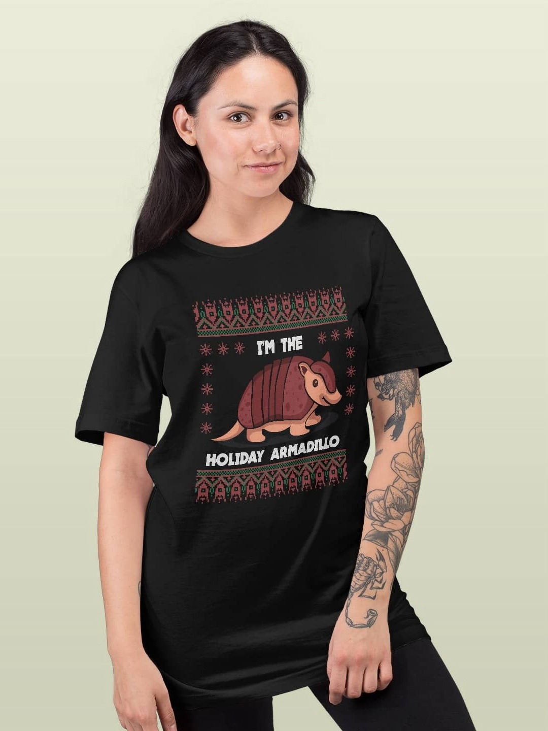 

macmerise Women Printed T-shirt, Black
