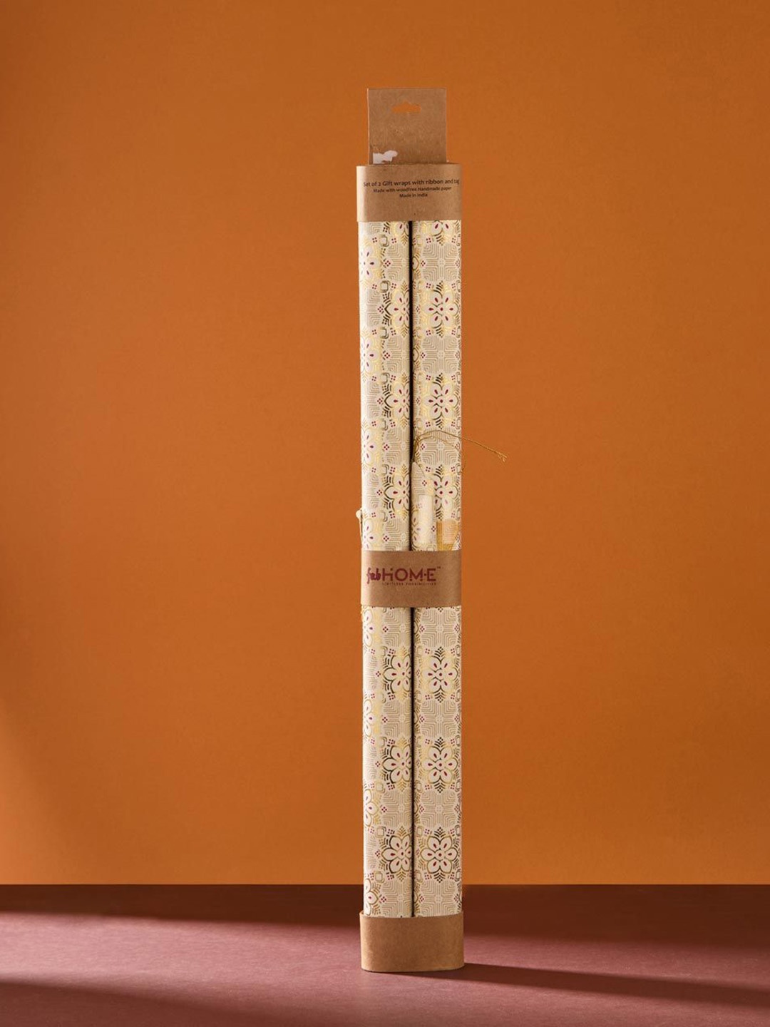 

Fabindia 2 Pieces Self Design Craft Accessories Stationery, Off white