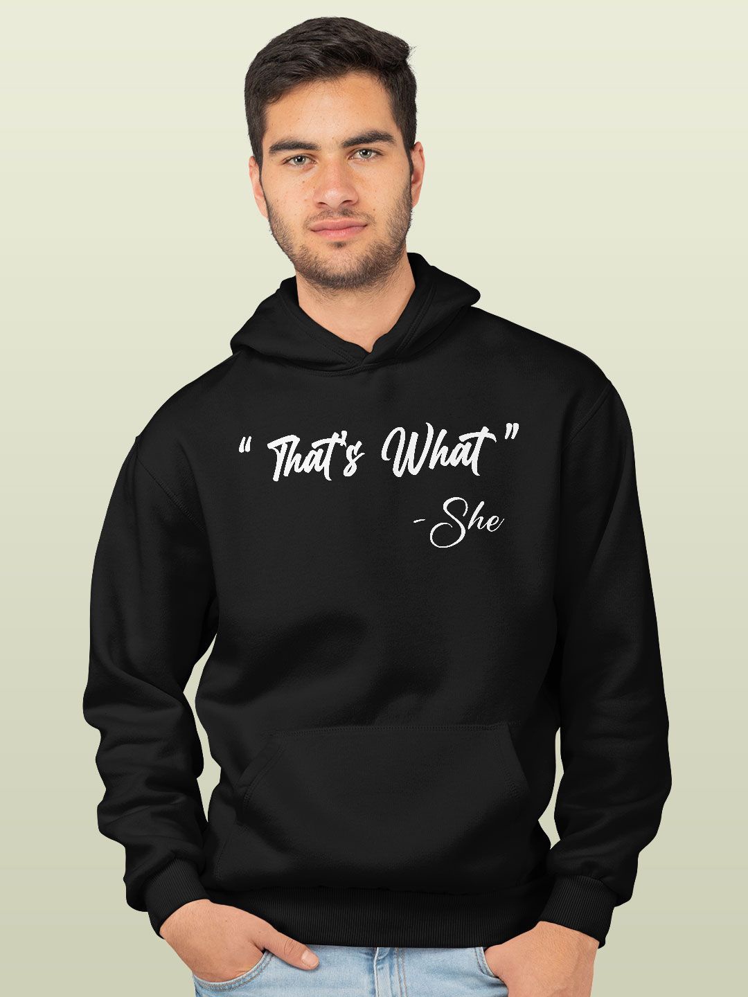 

macmerise Men Printed Hooded Sweatshirt, Black