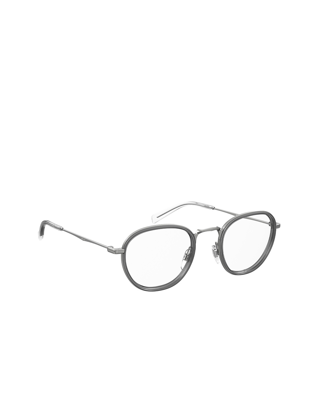 

Levis Men Full Rim Round Frames, Grey