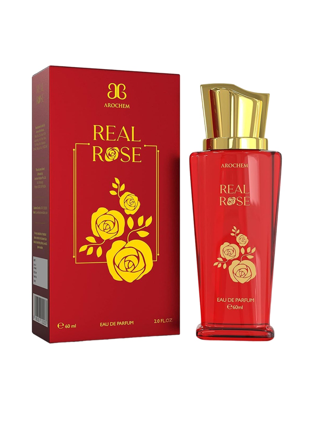 

Arochem Real Rose Long Lasting Eau De Parfum - 60ml, Transparent