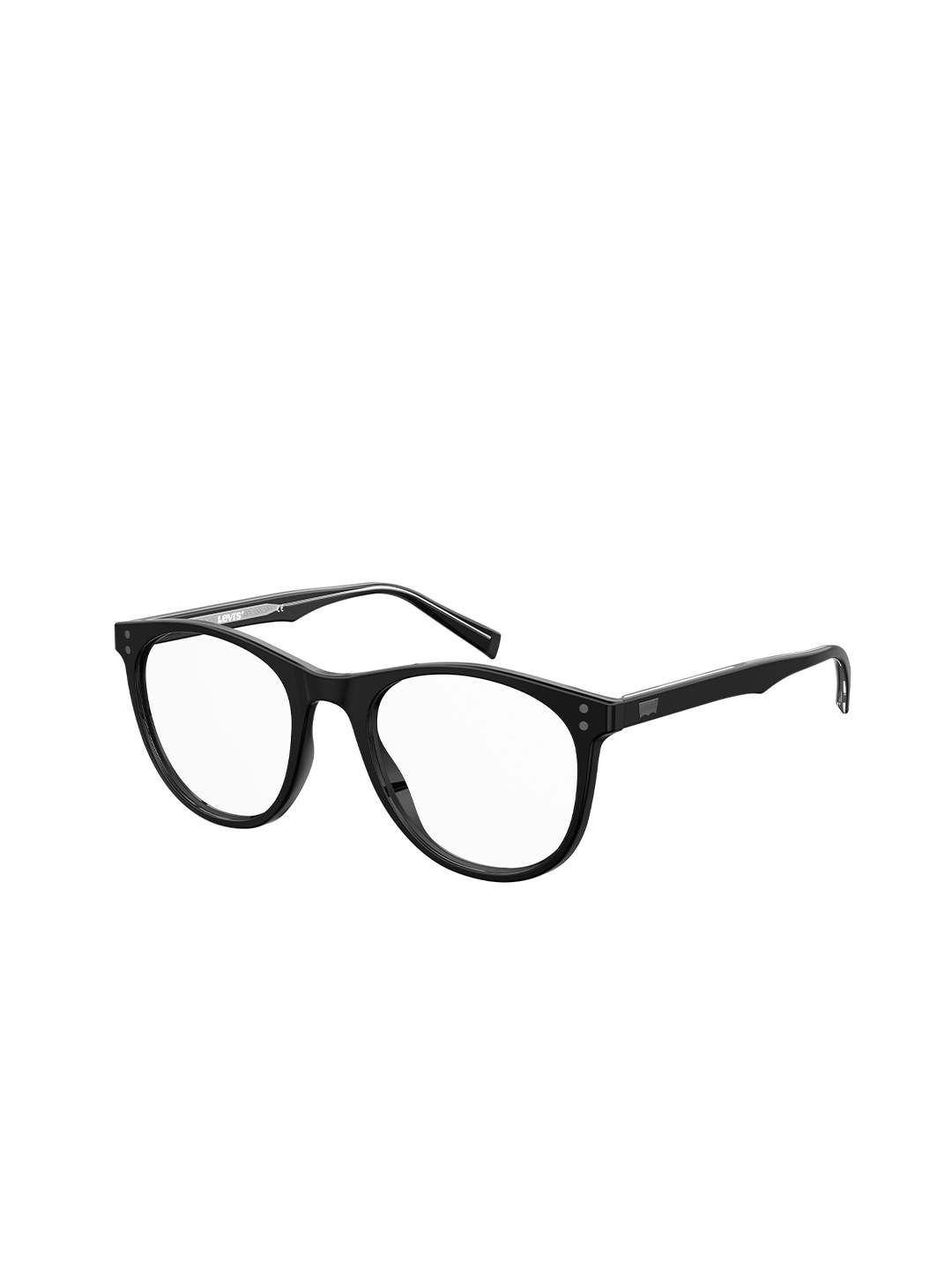 

Levis Men Full Rim Round Frames, Black