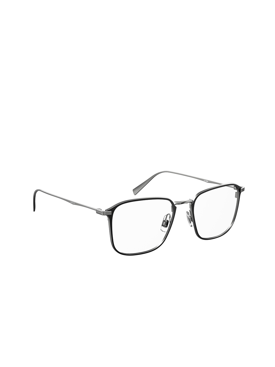 

Levis Ruthenium Men Full Rim Wayfarer Frames, Black