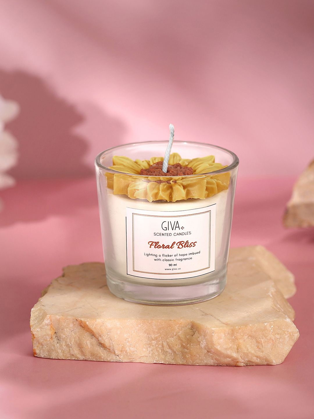 

GIVA 925 Lavender Floral Bliss Scented Jar Candle