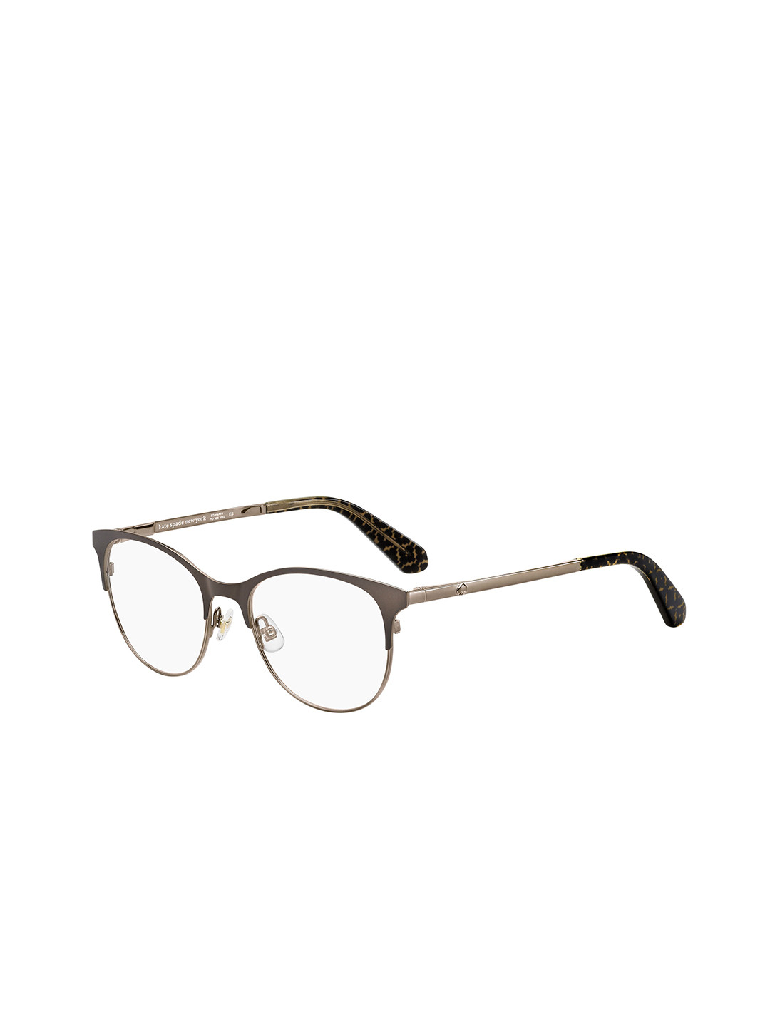 

Kate Spade Women Half Rim Oval Frames, Brown