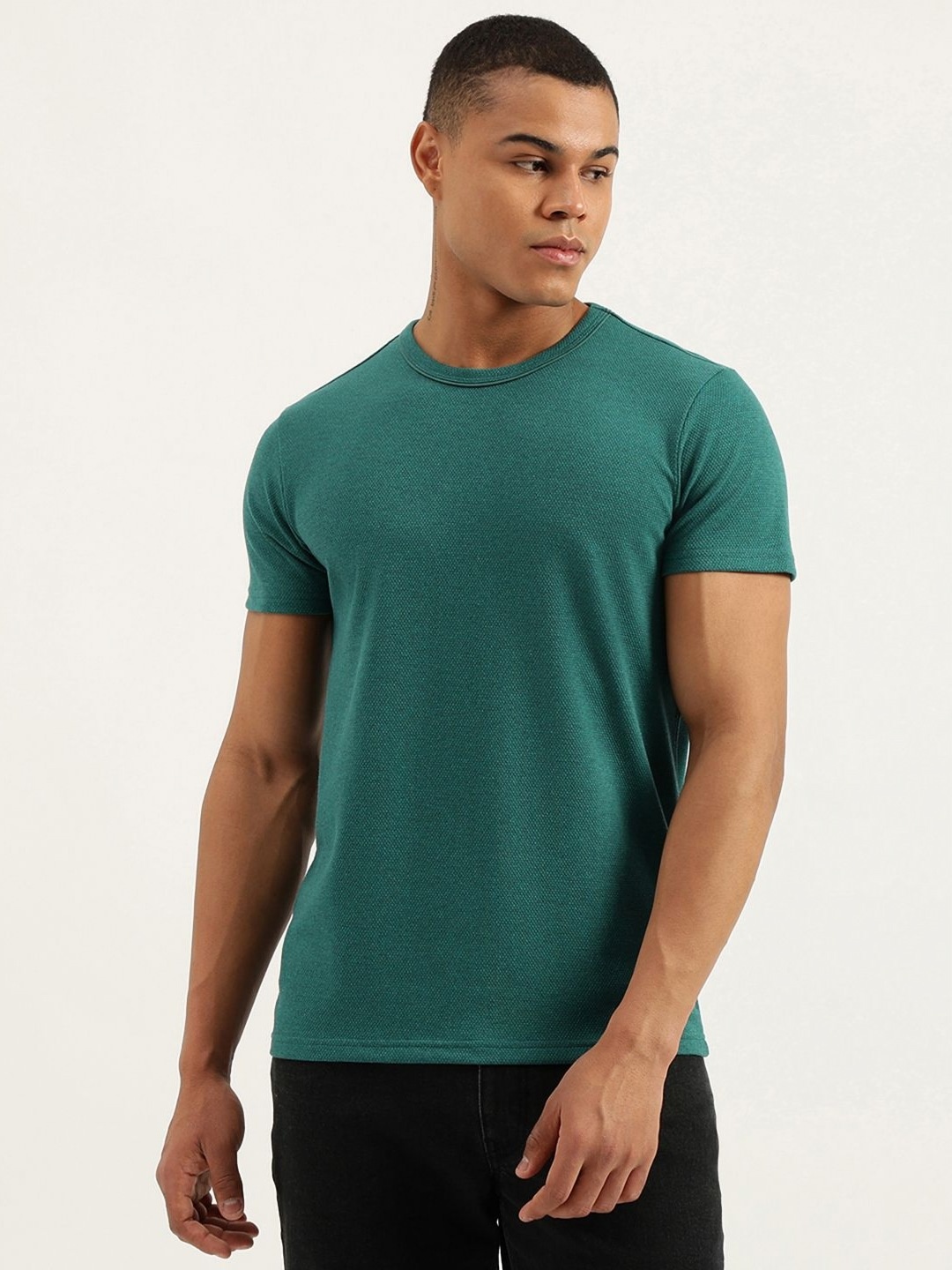 

United Colors of Benetton Men Pockets T-shirt, Green