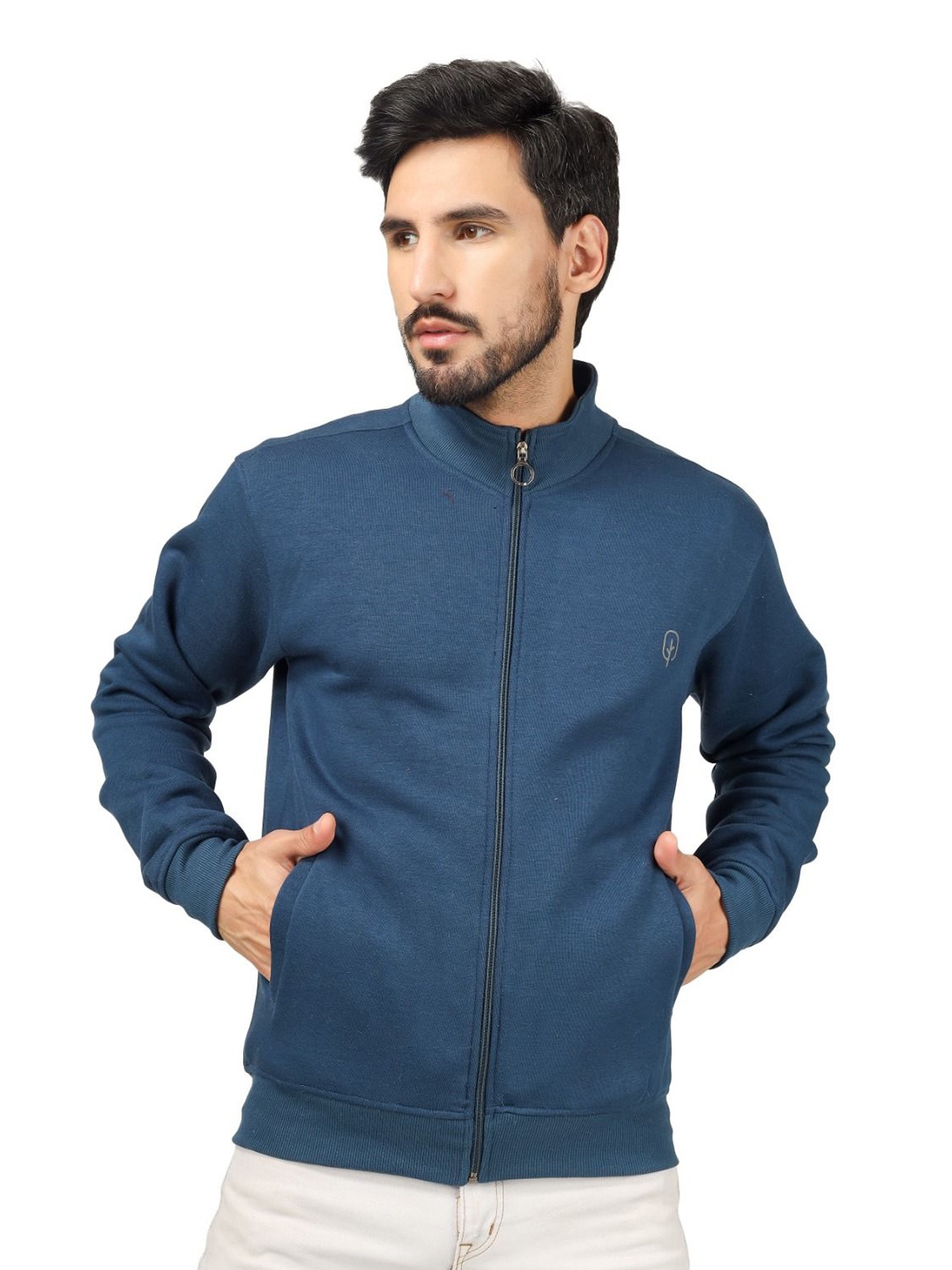 

BLUEFICUS Men Sweatshirt, Blue