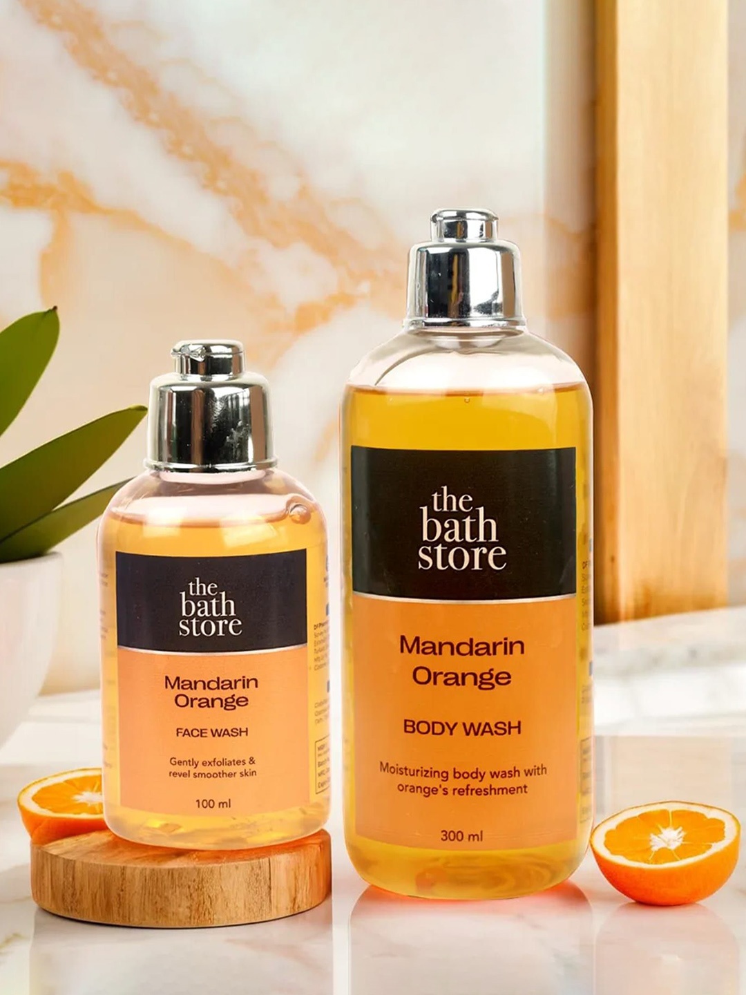 

The Bath Store Mandarin Orange Body Wash & Face Wash Combo