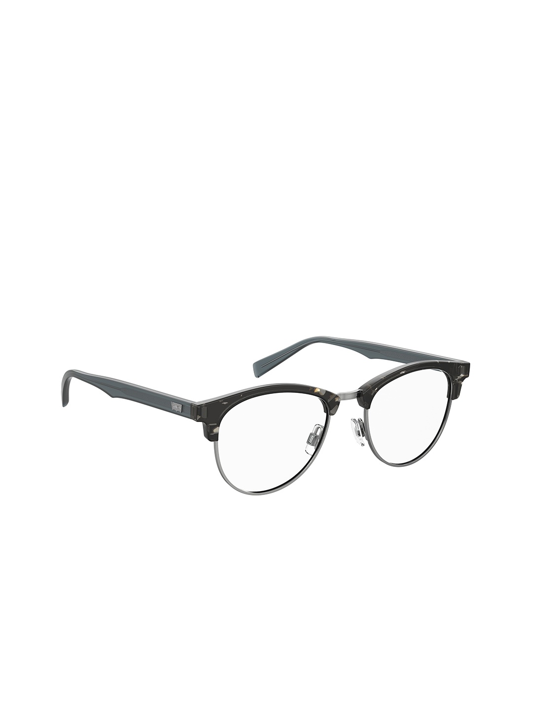

Levis Men Abstract Rimless Oval Frames, Blue