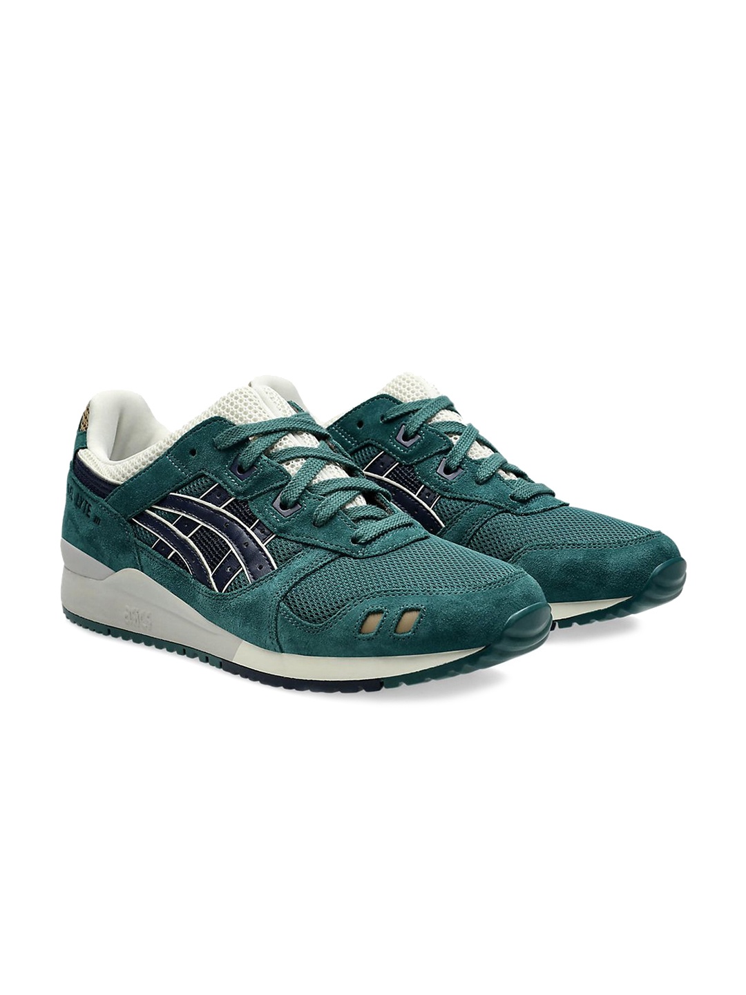 

ASICS GEL-LYTE III OG Textured Sneakers, Green