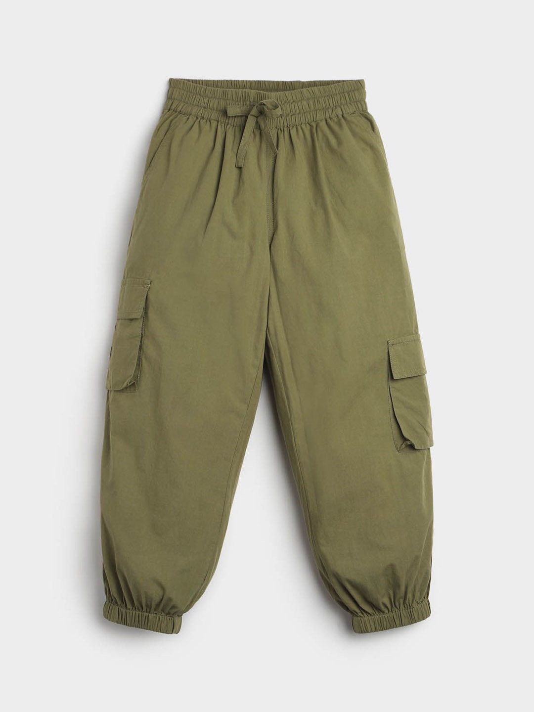 

Somersault Boys Relaxed High-Rise Joggers Trousers, Green