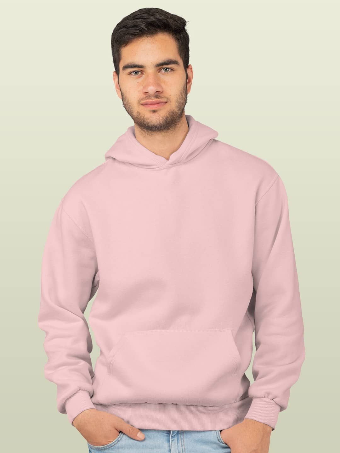 

macmerise Men Hooded Sweatshirt, Pink