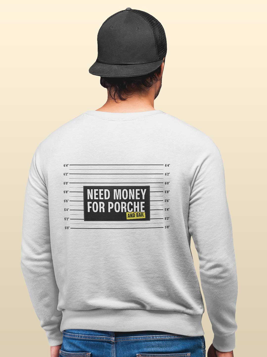 

macmerise Men Printed Sweatshirt, White