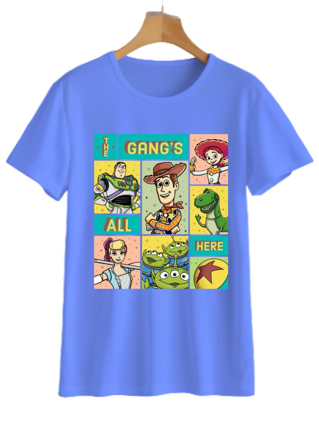 

YK Boys Graphic Printed Round Neck T-shirt, Blue