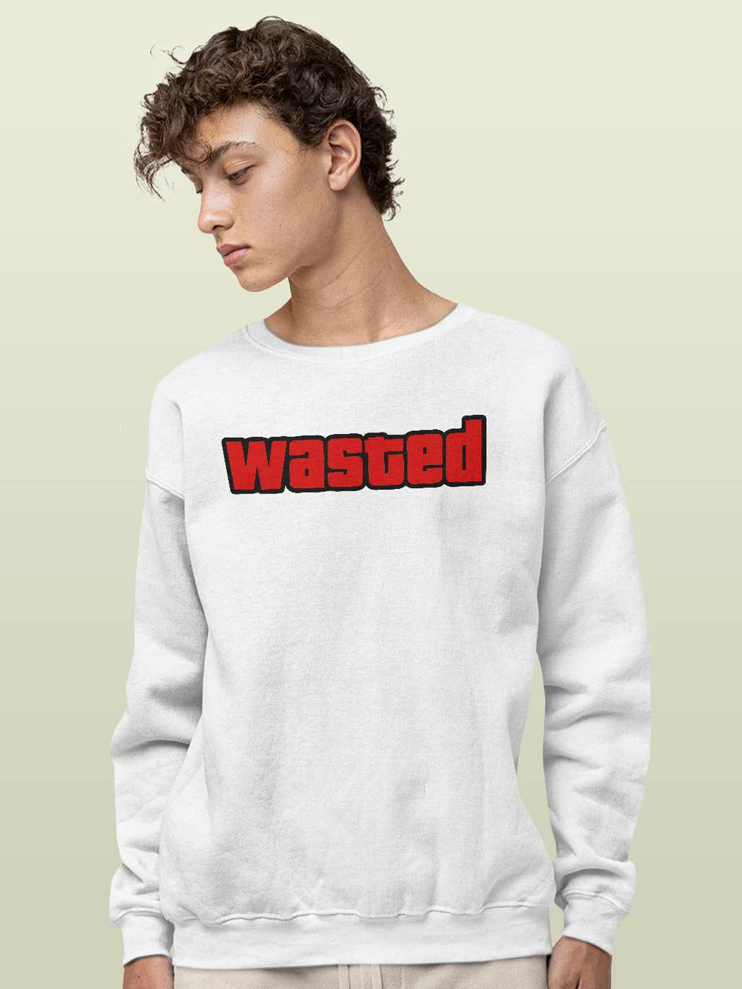 

macmerise Men Sweatshirt, White