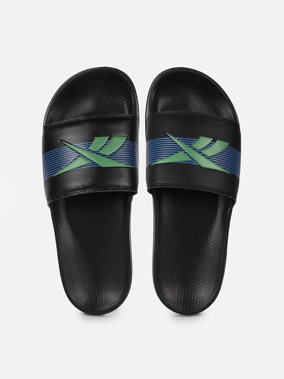 

Reebok Men Proflex Printed Sliders, Black