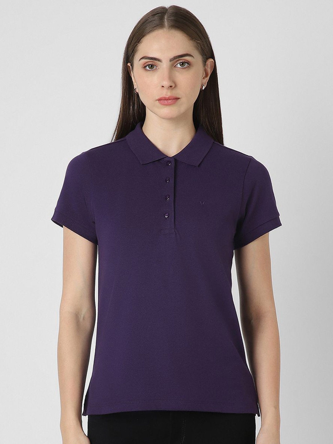 

Van Heusen Woman Cotton Top, Purple