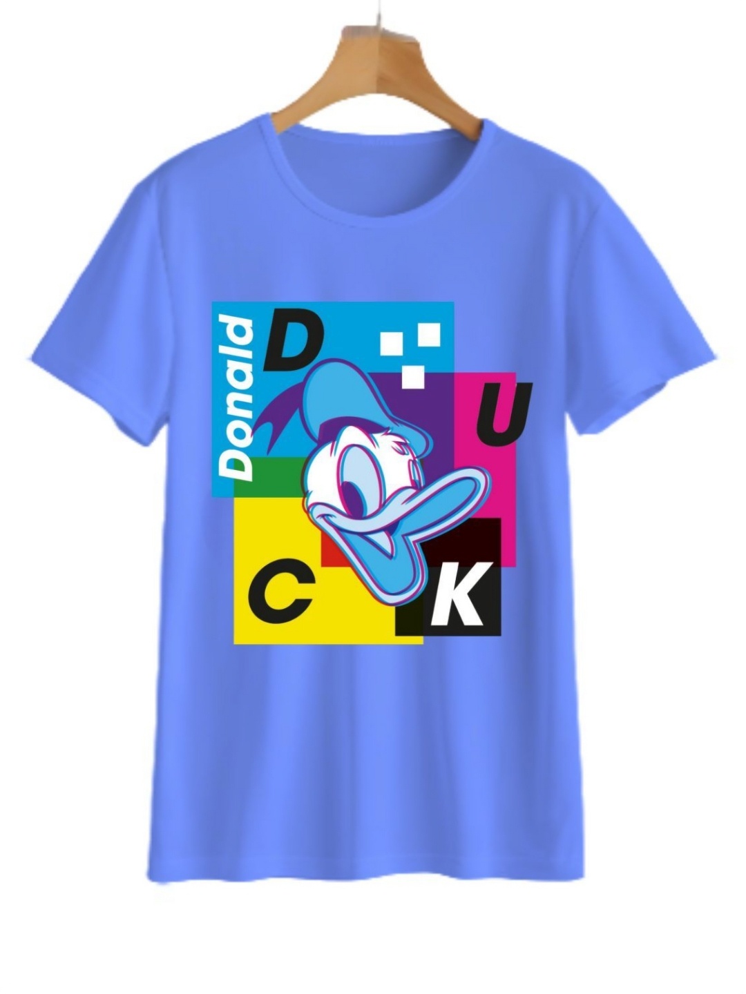 

YK Boys Graphic Printed Round Neck T-shirt, Blue