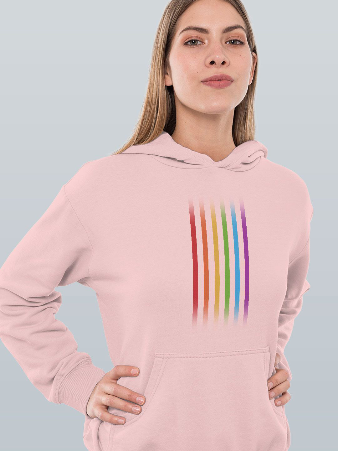 

macmerise Women Hooded Sweatshirt, Pink