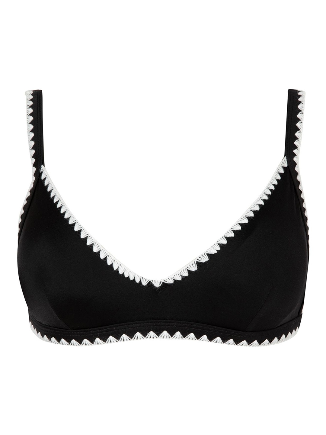 

DeFacto Shoulder Straps Swim Top, Black