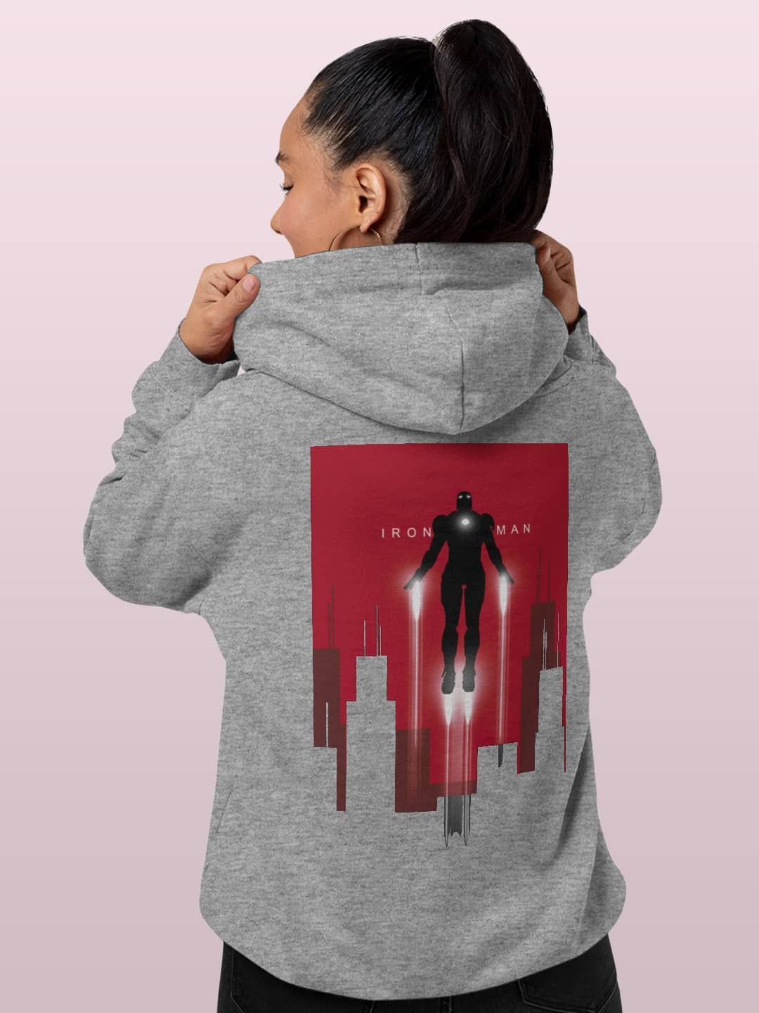 

macmerise Women Hooded Sweatshirt, Grey