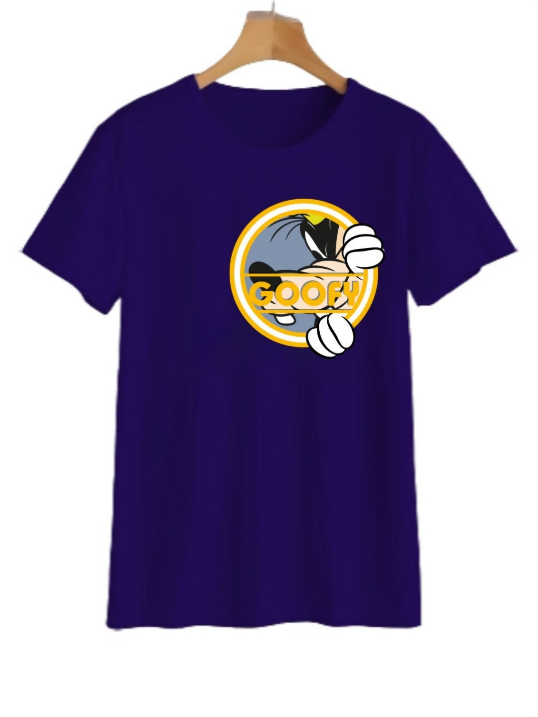 

YK Boys Graphic Printed Round Neck T-shirt, Navy blue
