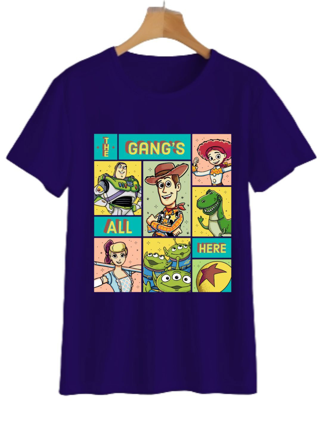 

YK Boys Graphic Printed Round Neck T-shirt, Navy blue