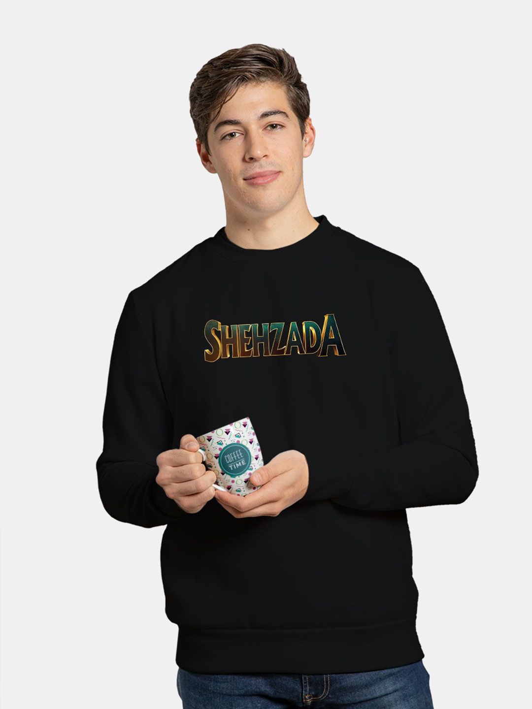 

macmerise Men Sweatshirt, Black