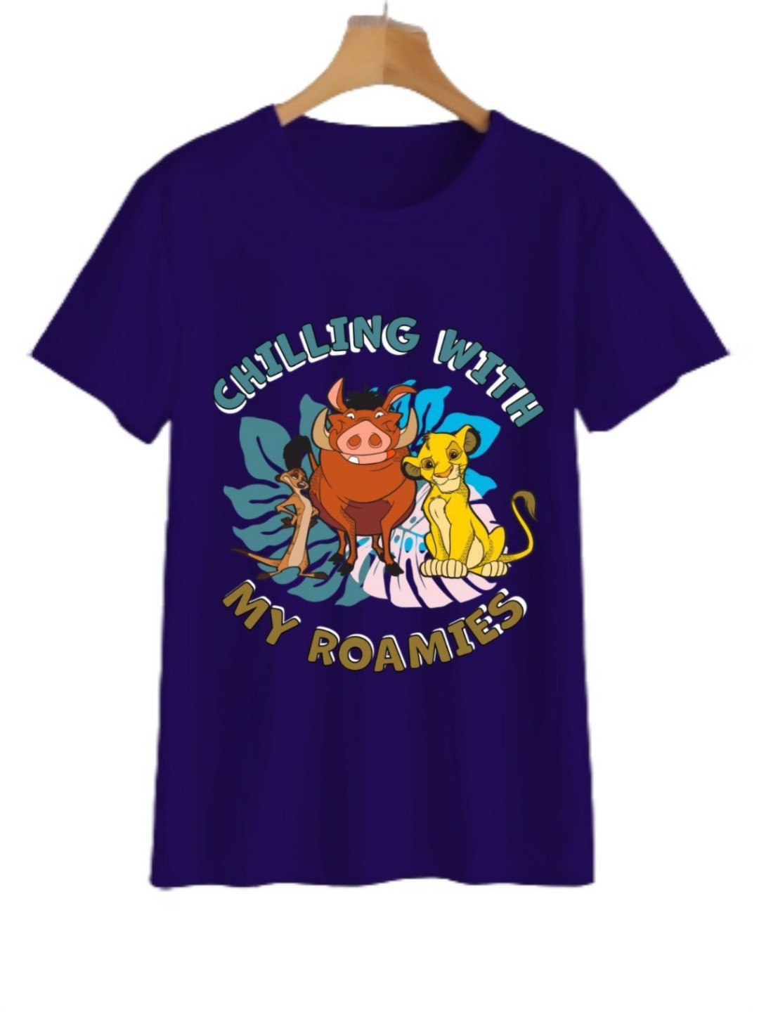 

YK Boys Graphic Printed Round Neck T-shirt, Navy blue