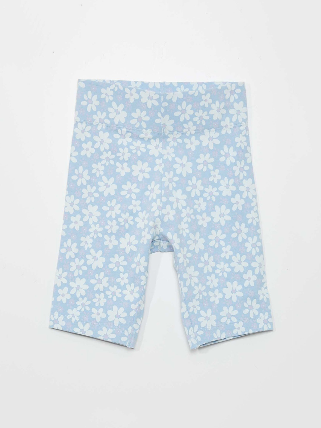 

KIABI Girls Floral Printed Regular Fit Shorts, Blue