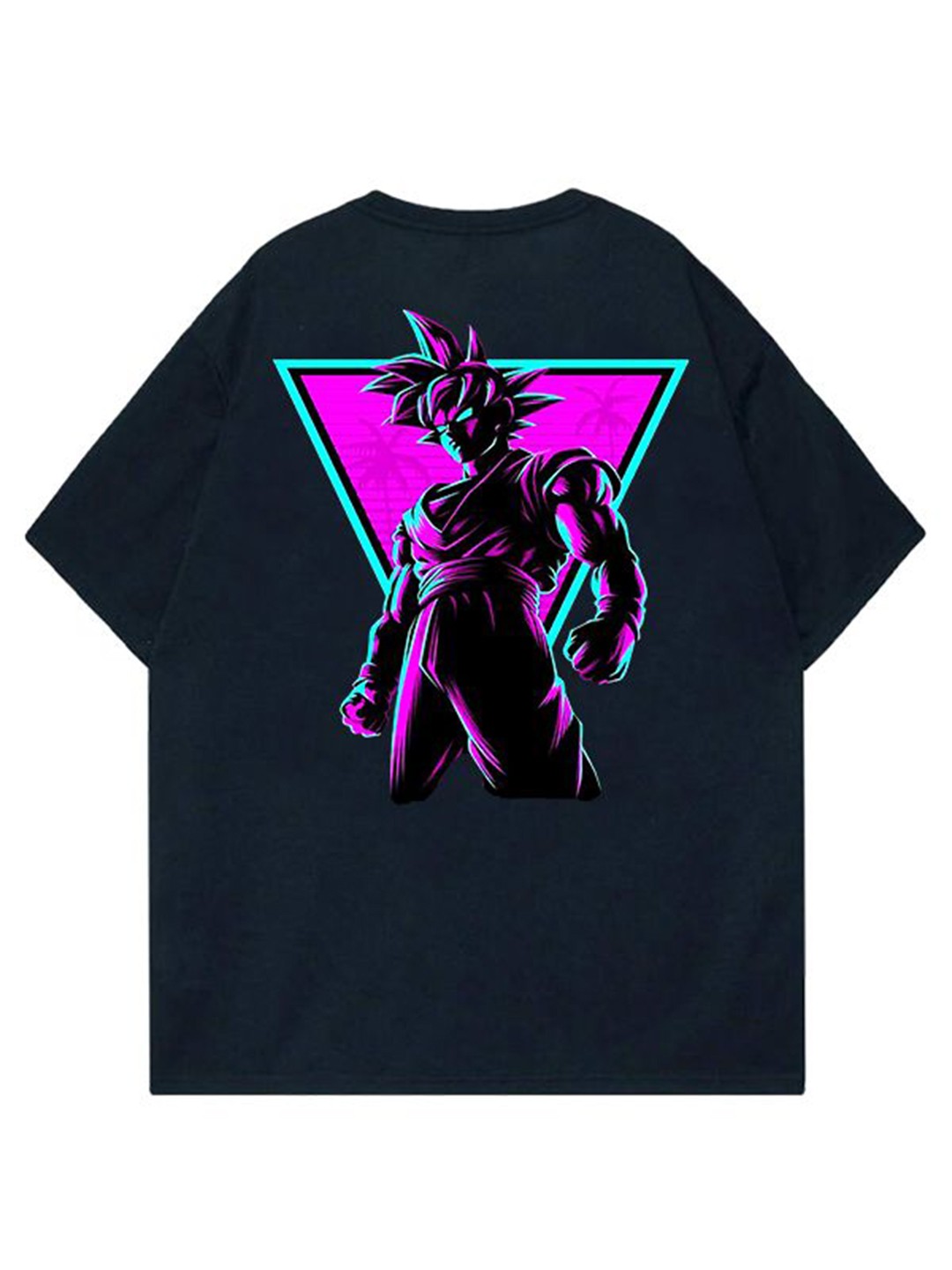 

TABADTOD Men T-shirt, Navy blue