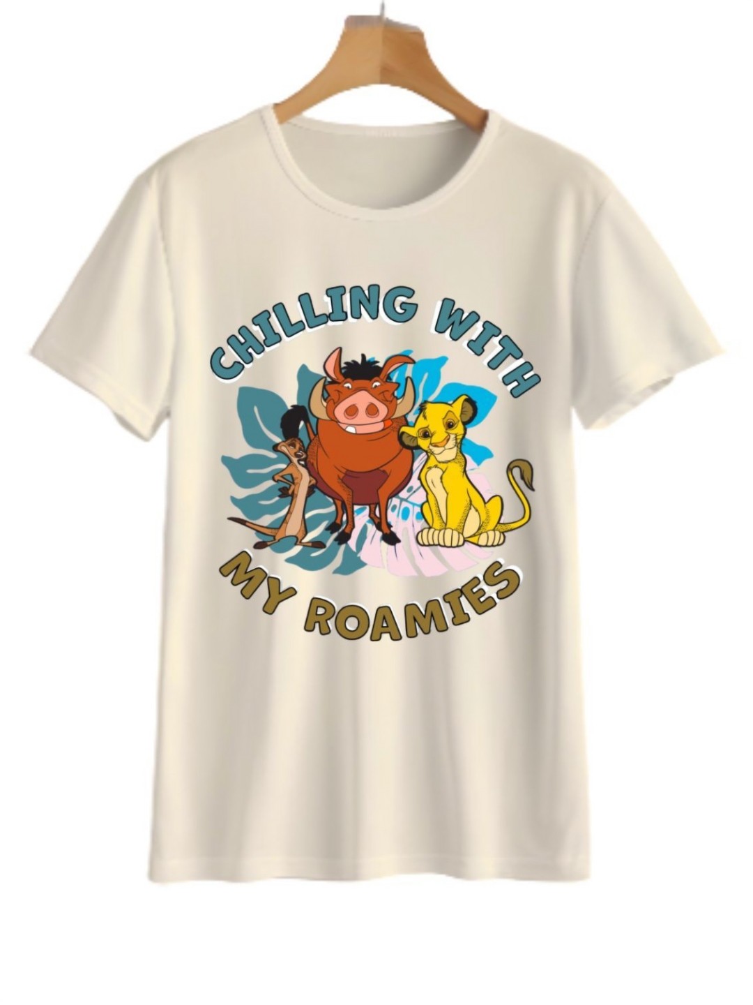 

YK Boys Graphic Printed Round Neck T-shirt, Beige