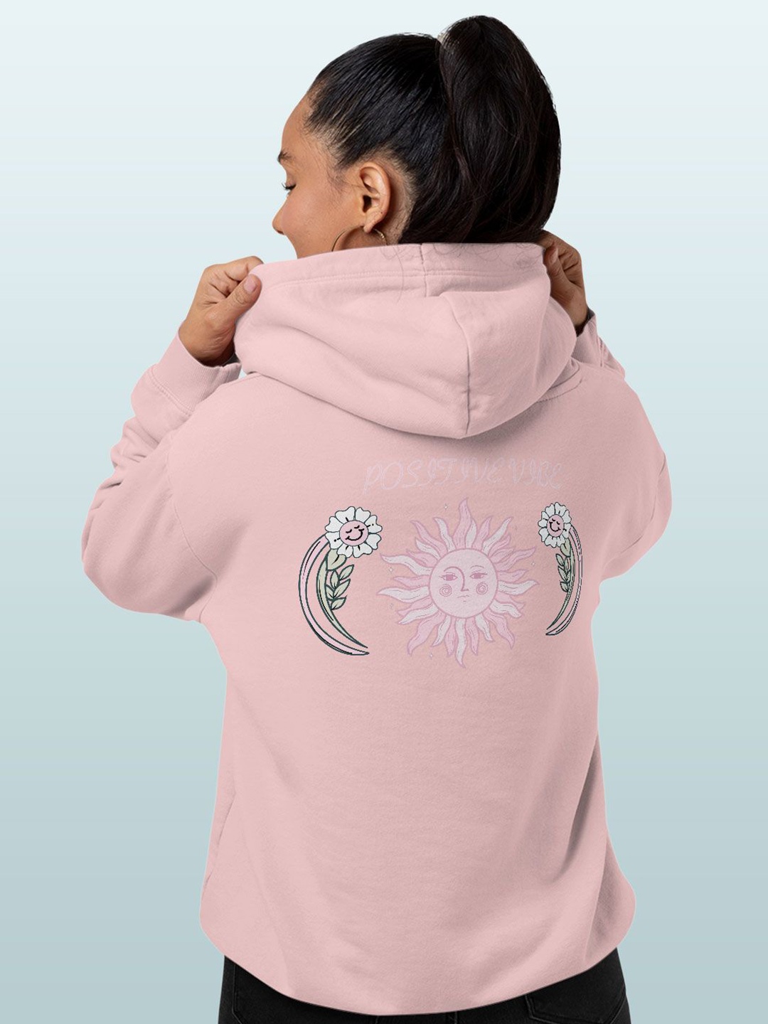 

macmerise Women Hooded Sweatshirt, Pink