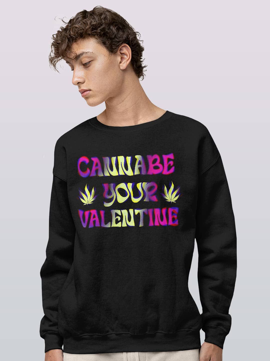 

macmerise Men Printed Sweatshirt, Black