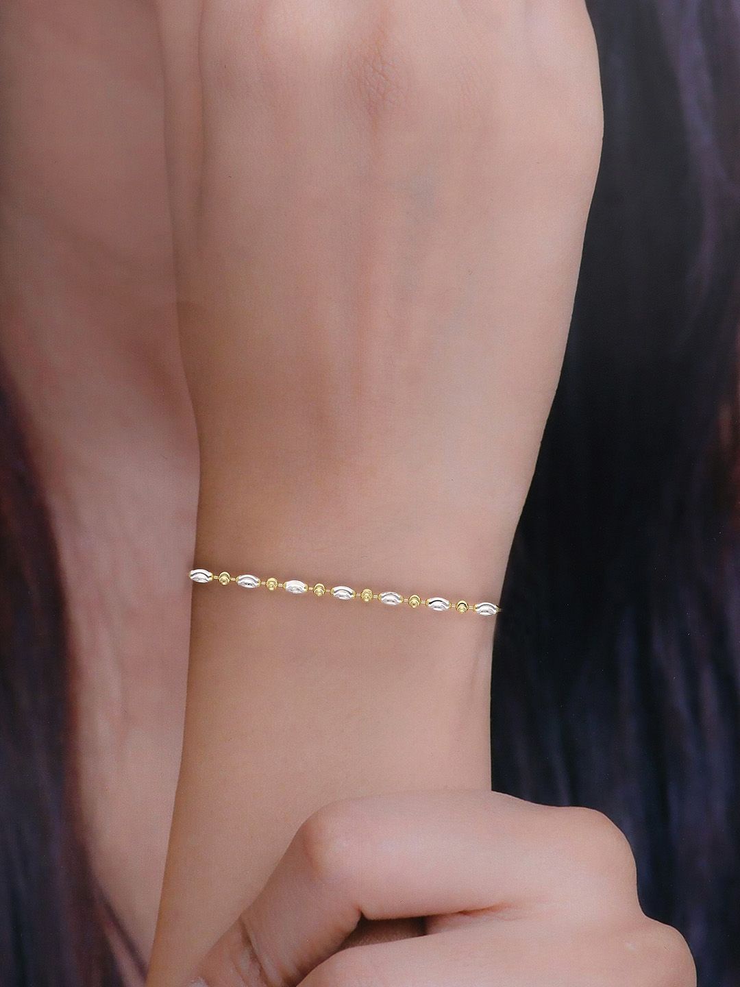 

KAI JEWEL Sterling Silver Rhodium-Plated Cubic Zirconia Wraparound Bracelet