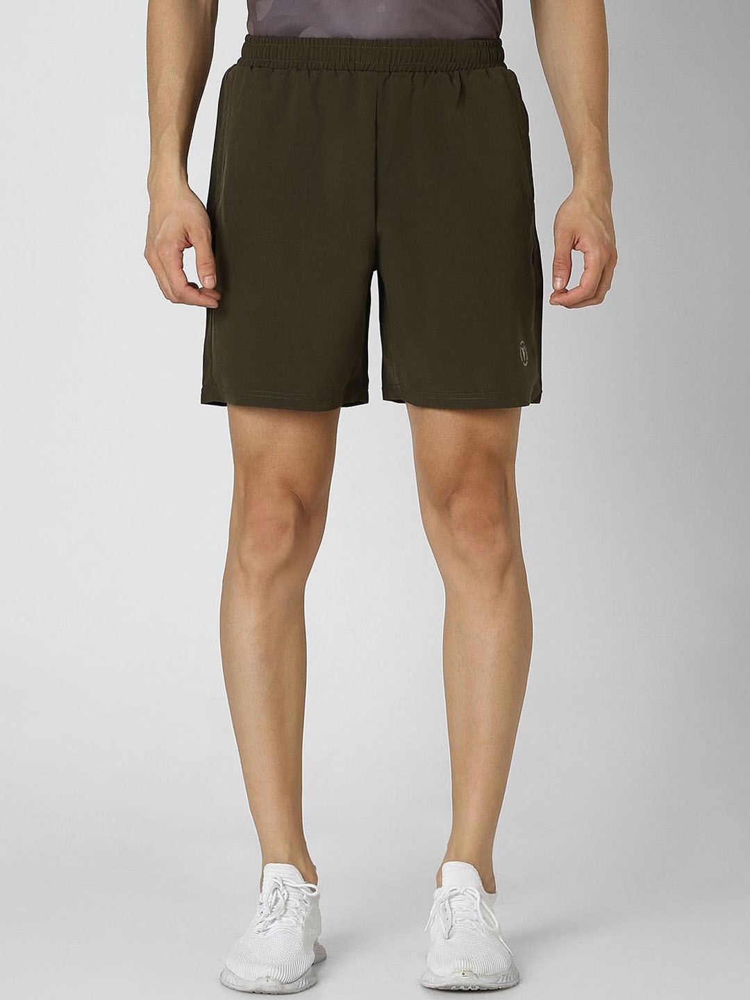 

Van Heusen Flex Men Mid-Rise Sports Shorts, Olive