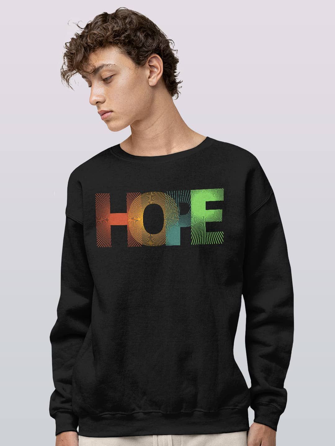 

macmerise Men Printed Sweatshirt, Black