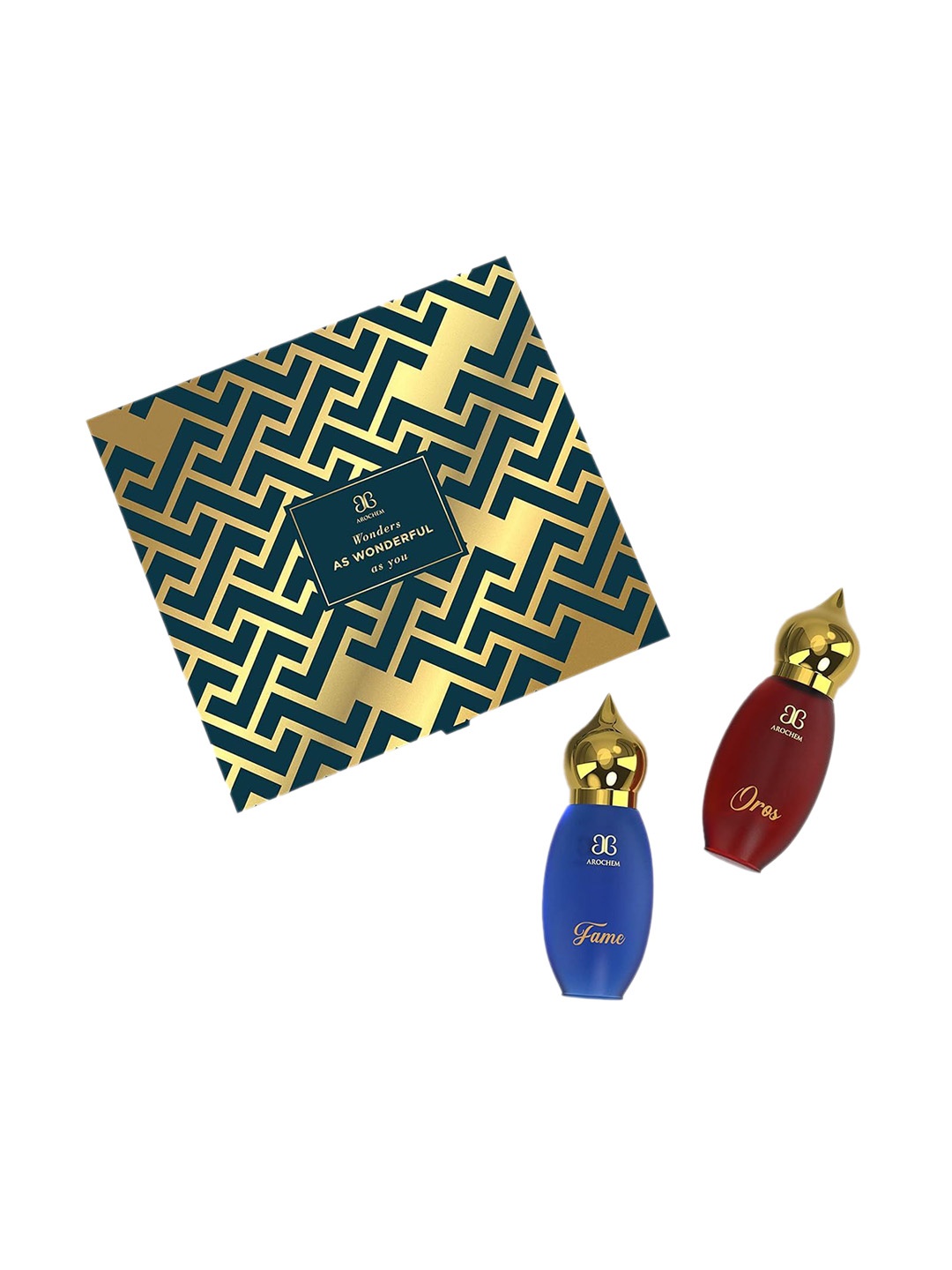 

Arochem Fame & Oros Long Lasting Attar - 9ml Each, Transparent