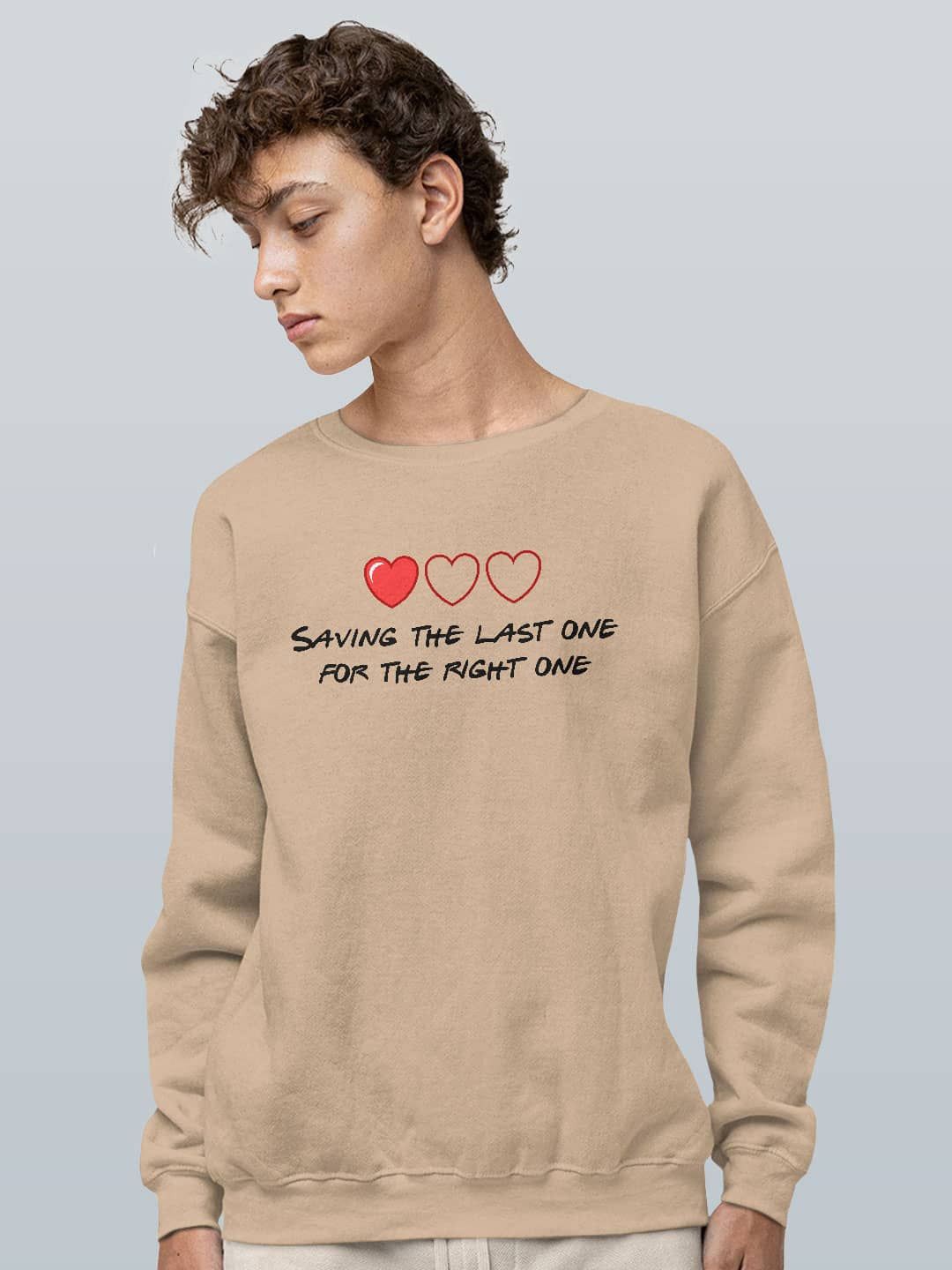 

macmerise Men Printed Sweatshirt, Beige