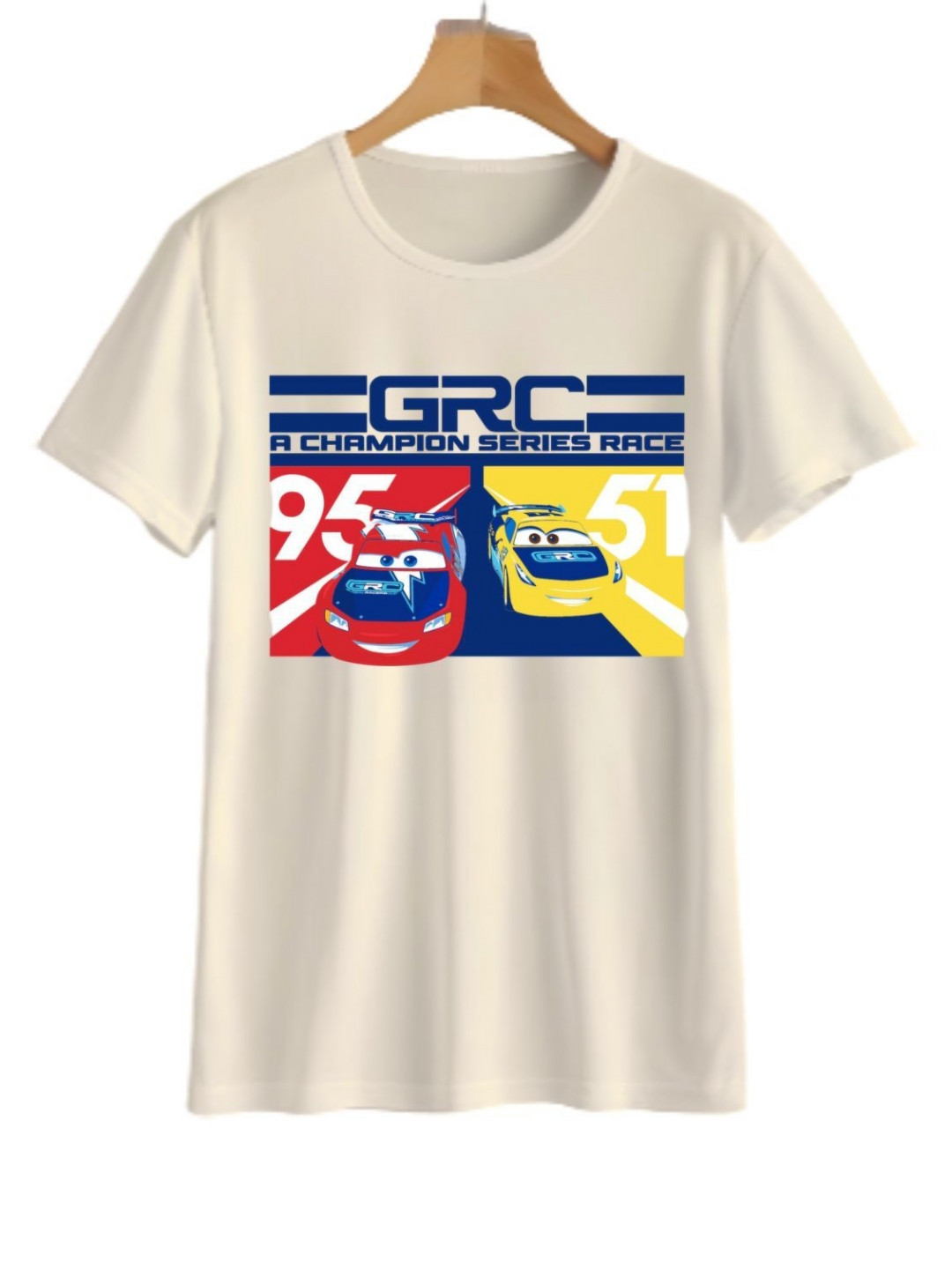 

YK Boys Graphic Printed Round Neck T-shirt, Beige