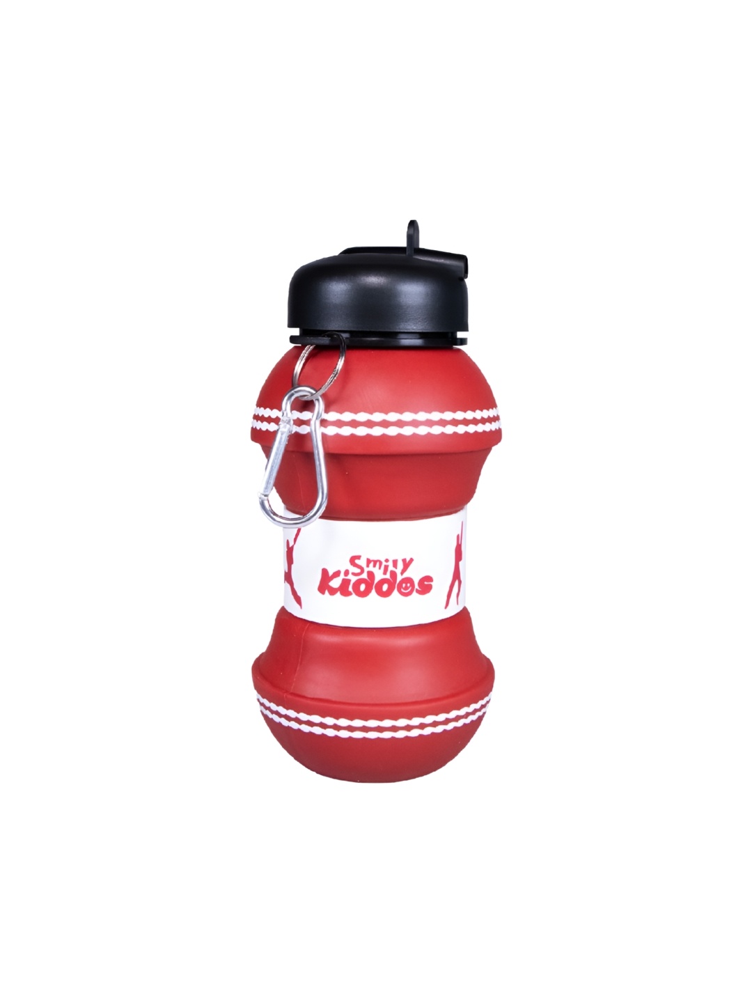 

Smily Kiddos Red & Black Brand Logo Printed Expandable Sipper Water Bottle 550 ml