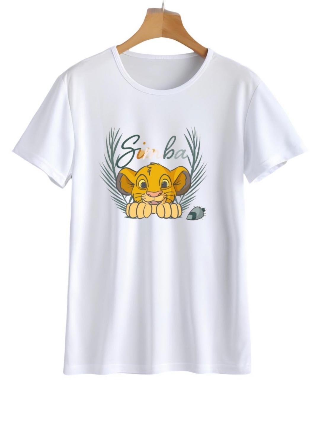 

YK Boys Graphic Printed Round Neck T-shirt, White