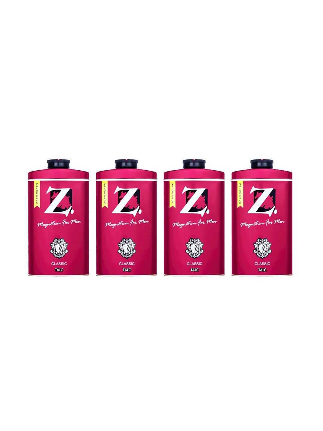 

Z-MAGNETISM FOR MEN Set Of 5-Pcs Classic Talc- 250g Each, Burgundy