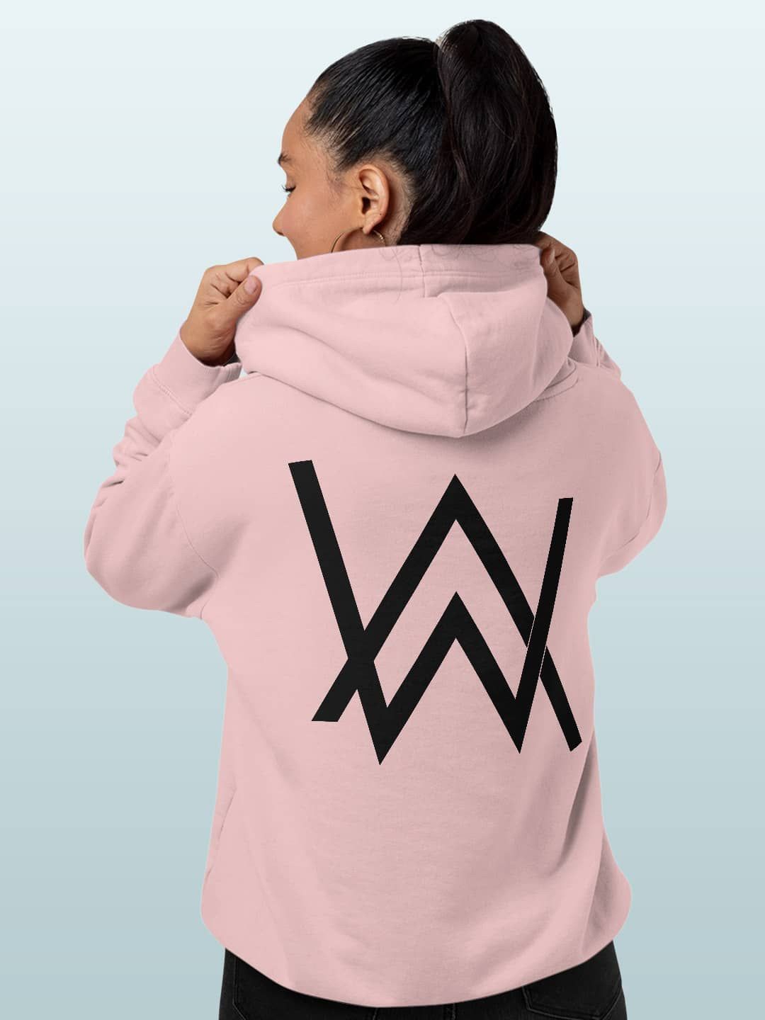 

macmerise Women Hooded Sweatshirt, Pink