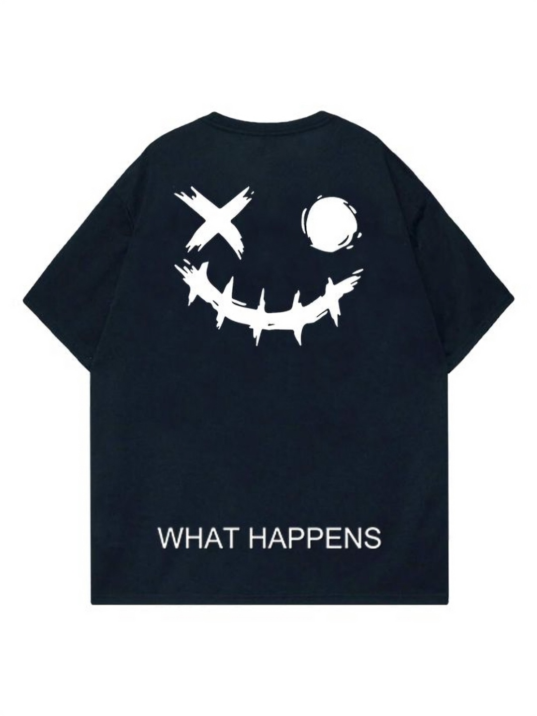 

TABADTOD Men Monochrome Pockets T-shirt, Navy blue
