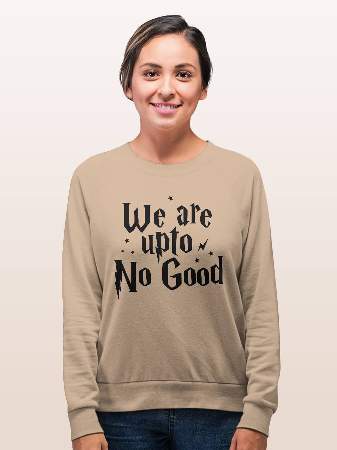 

macmerise Men Printed Sweatshirt, Beige