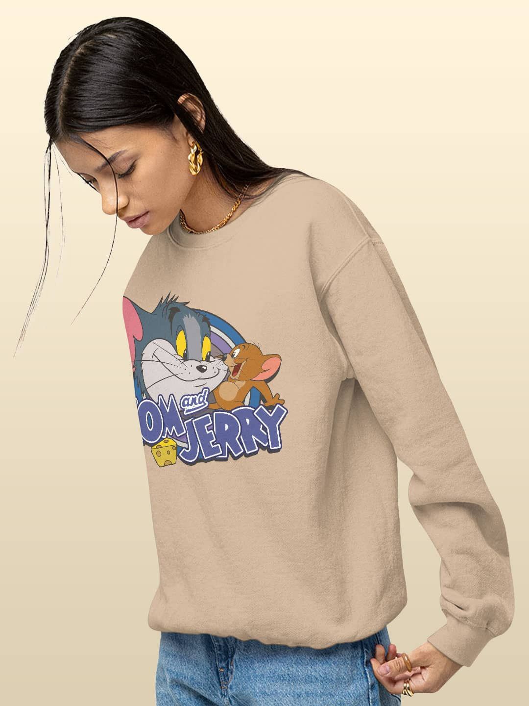 

macmerise Men Printed Sweatshirt, Beige