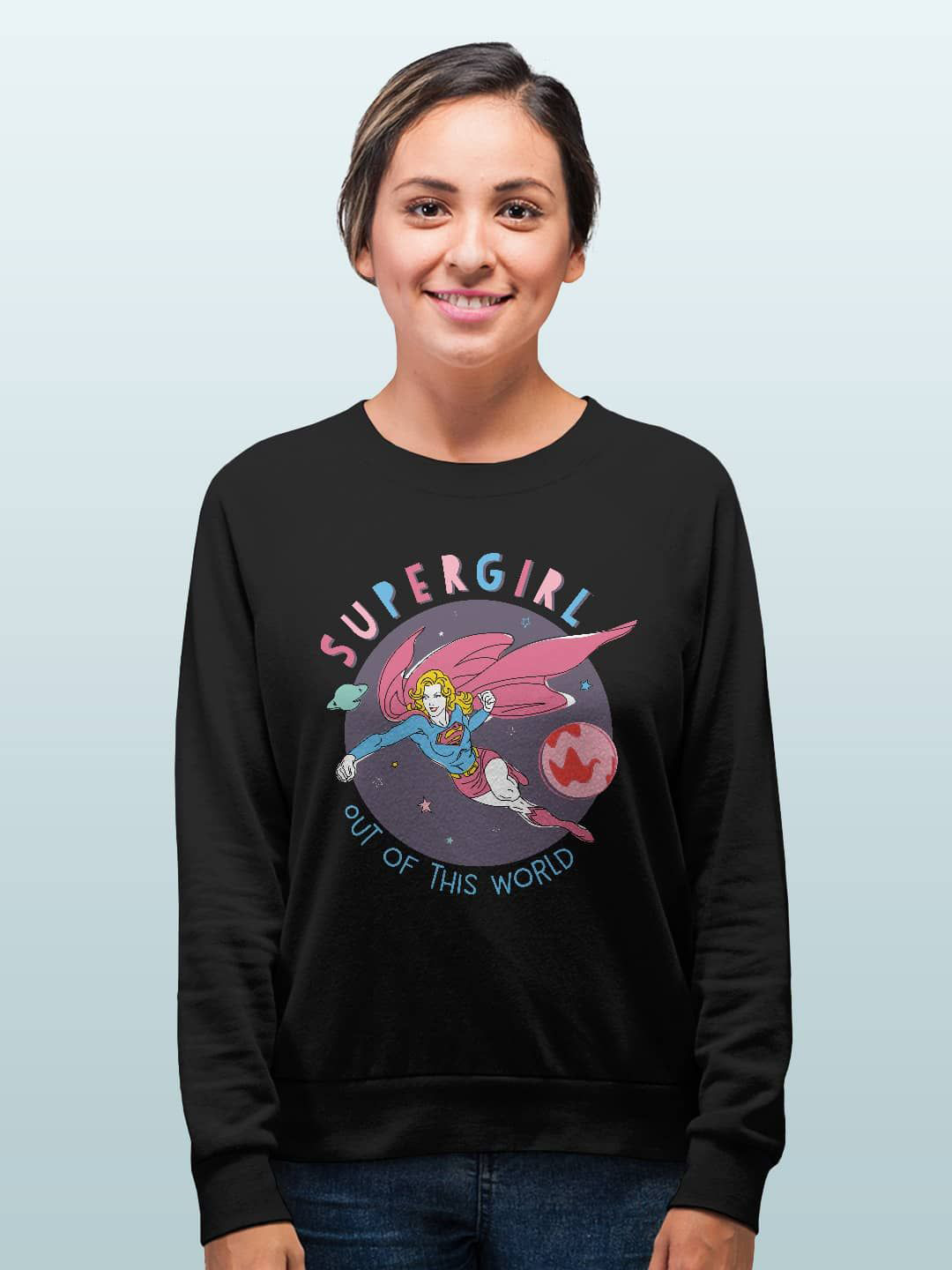 

macmerise Men Printed Sweatshirt, Black